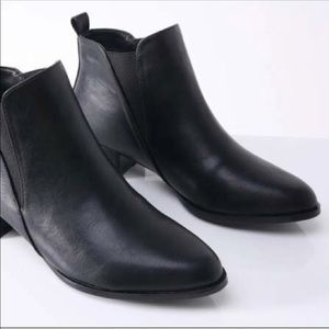 Oh so soft black Chelsea Bootie